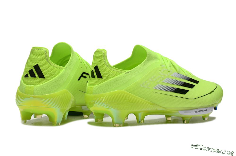 Men's Adidas F50 Lightstrike Elite SG Football Boots - Yellow/Black/White 6