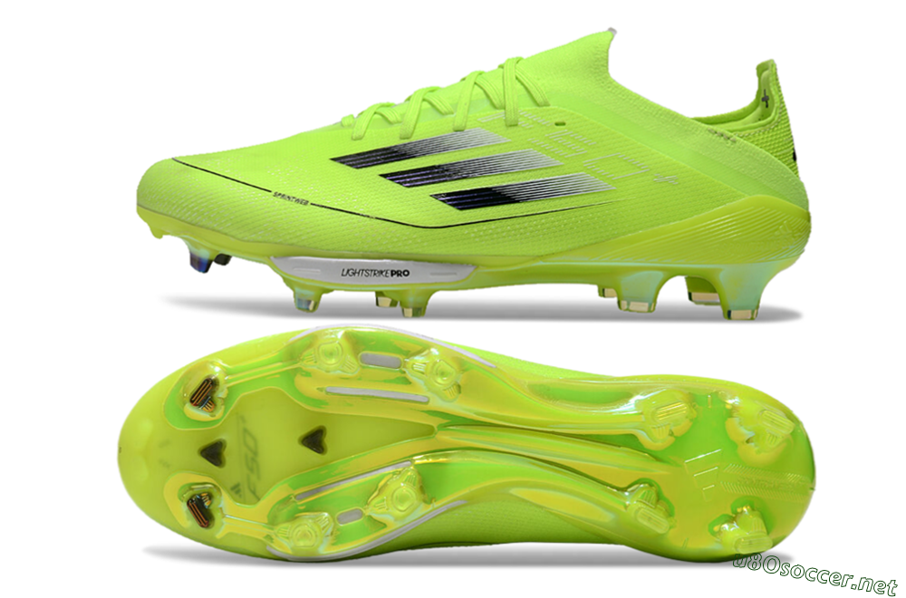 Men's Adidas F50 Lightstrike Elite SG Football Boots - Yellow/Black/White 1