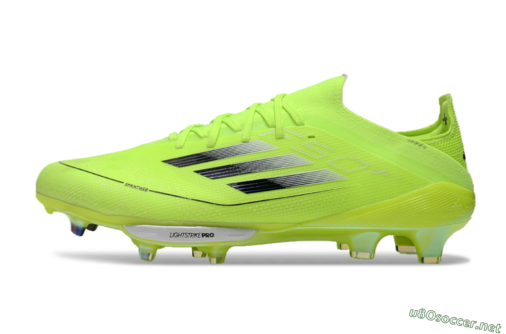 Men's Adidas F50 Lightstrike Elite SG Football Boots - Yellow/Black/White 0