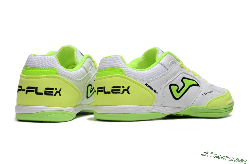 Men's Joma Top Flex 920 IC Football Shoes - White/Yellow/Black 6