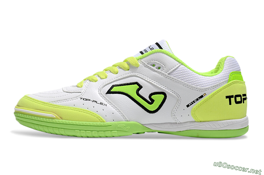 Men's Joma Top Flex 920 IC Football Shoes - White/Yellow/Black 0