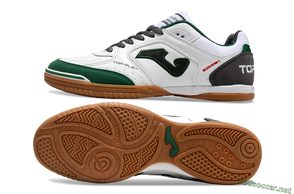 Men's Joma Top Flex 920 IC Football Shoes - White/Green/Black 1