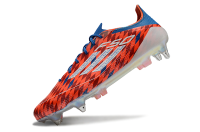 Men's Adidas F50 Elite SG Football Boots - Red/Blue/White