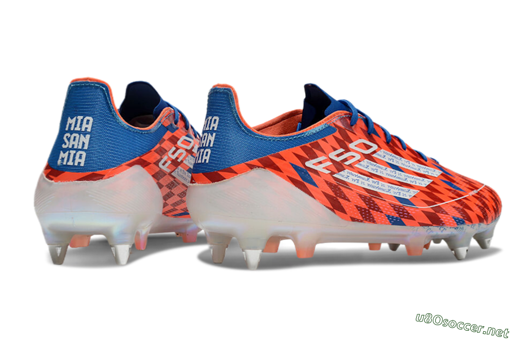 Men's Adidas F50 Elite SG Football Boots - Red/Blue/White 6