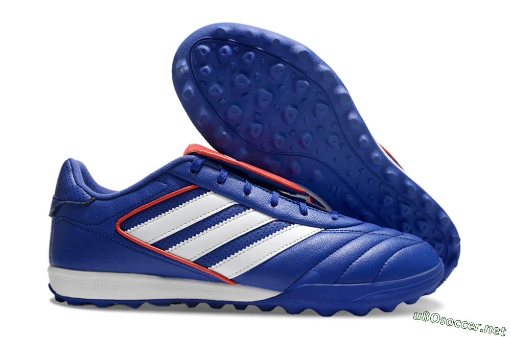 Men's Adidas Copa Gloro 2 TF Football Shoes - Blue/White/Red 2