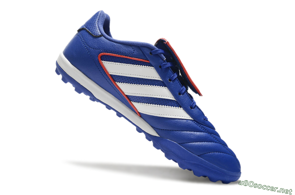 Men's Adidas Copa Gloro 2 TF Football Shoes - Blue/White/Red 4