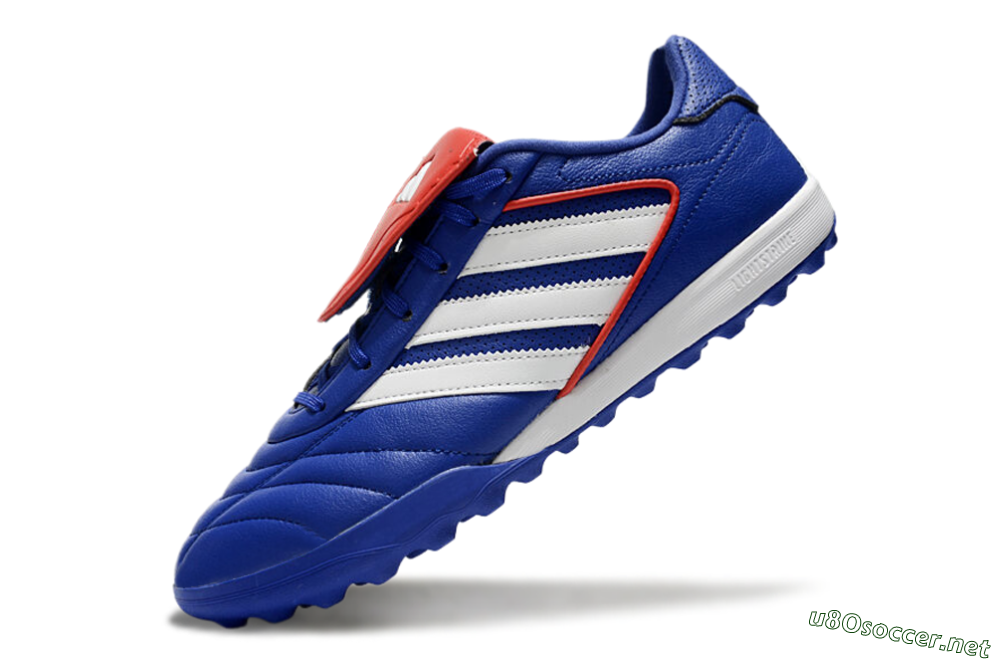 Men's Adidas Copa Gloro 2 TF Football Shoes - Blue/White/Red 5