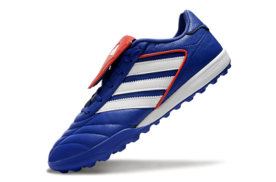 Men's Adidas Copa Gloro 2 TF Football Shoes - Blue/White/Red