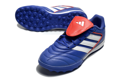 Men's Adidas Copa Gloro 2 TF Football Shoes - Blue/White/Red