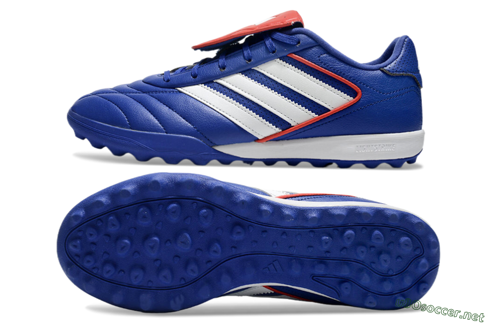 Men's Adidas Copa Gloro 2 TF Football Shoes - Blue/White/Red 1