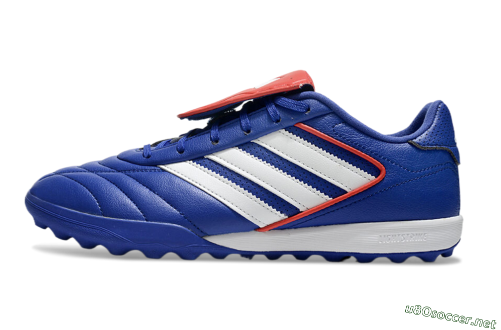Men's Adidas Copa Gloro 2 TF Football Shoes - Blue/White/Red 0