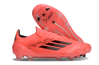 Men's Adidas F50 Adizero FG Football Boots - Red/Black