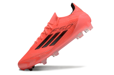 Men's Adidas F50 Adizero FG Football Boots - Red/Black