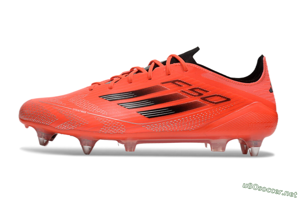 Men's Adidas F50 Elite SG Football Boots - Red/Black 0