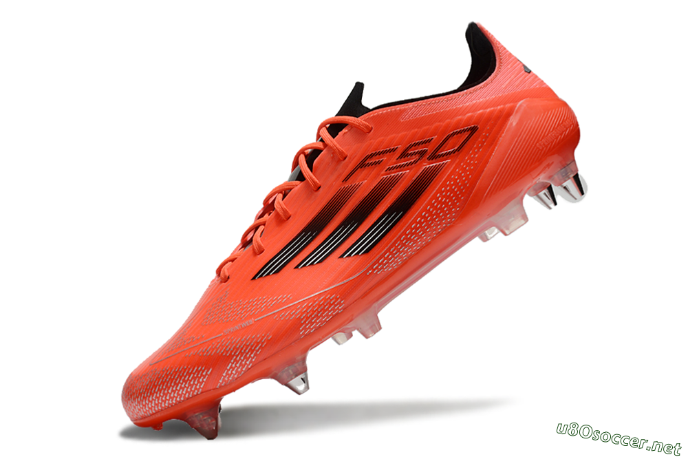 Men's Adidas F50 Elite SG Football Boots - Red/Black 5