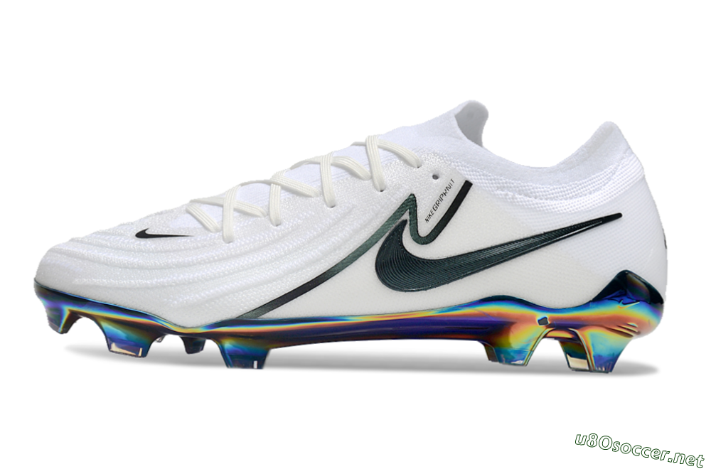 Men's Nike Phantom Luna Elite FG Football Boots - White/Black/Gold 0
