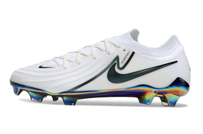 Men's Nike Phantom Luna Elite FG Football Boots - White/Black/Gold