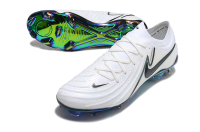 Men's Nike Phantom Luna Elite FG Football Boots - White/Black/Gold