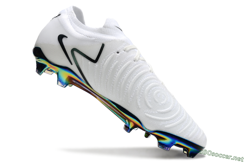 Men's Nike Phantom Luna Elite FG Football Boots - White/Black/Gold 4