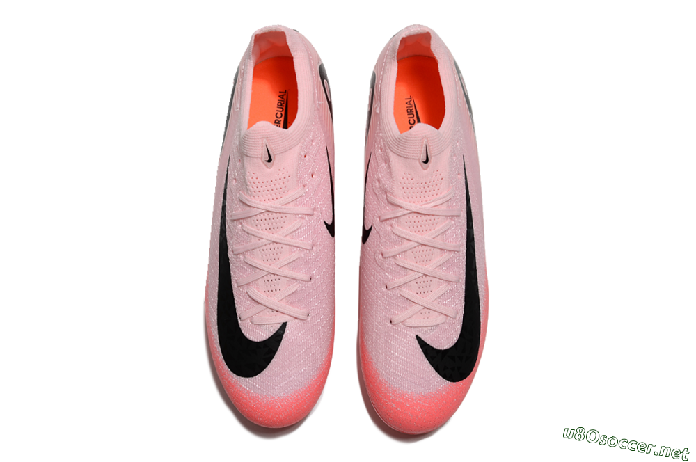 Unisex Nike Air Zoom Mercurial Vapor 16 Elite FG Football Boots - Pink/Red/Black 4
