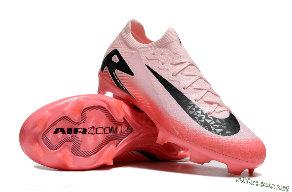 Unisex Nike Air Zoom Mercurial Vapor 16 Elite FG Football Boots - Pink/Red/Black 3
