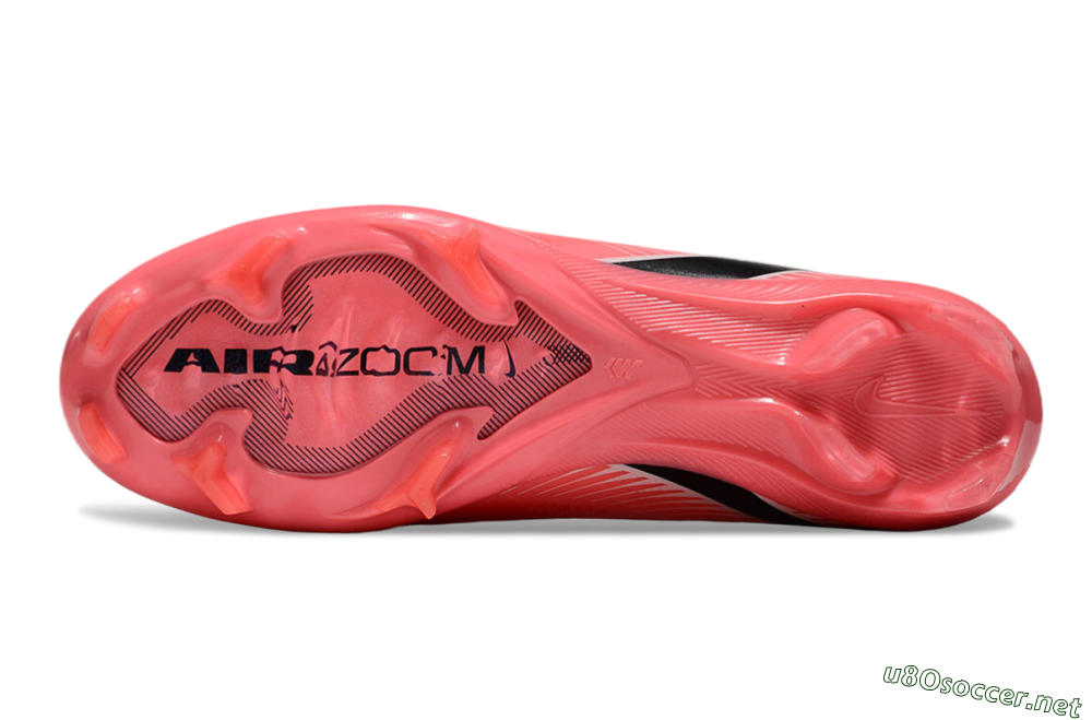 Unisex Nike Air Zoom Mercurial Vapor 16 Elite FG Football Boots - Pink/Red/Black 7