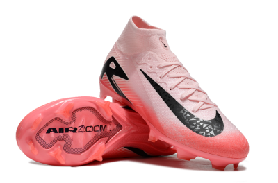 Unisex Nike Air Zoom Mercurial Superfly 10 Elite FG Football Boots - Pink/Red/Black