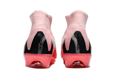 Unisex Nike Air Zoom Mercurial Superfly 10 Elite FG Football Boots - Pink/Red/Black