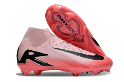 Unisex Nike Air Zoom Mercurial Superfly 10 Elite FG Football Boots - Pink/Red/Black