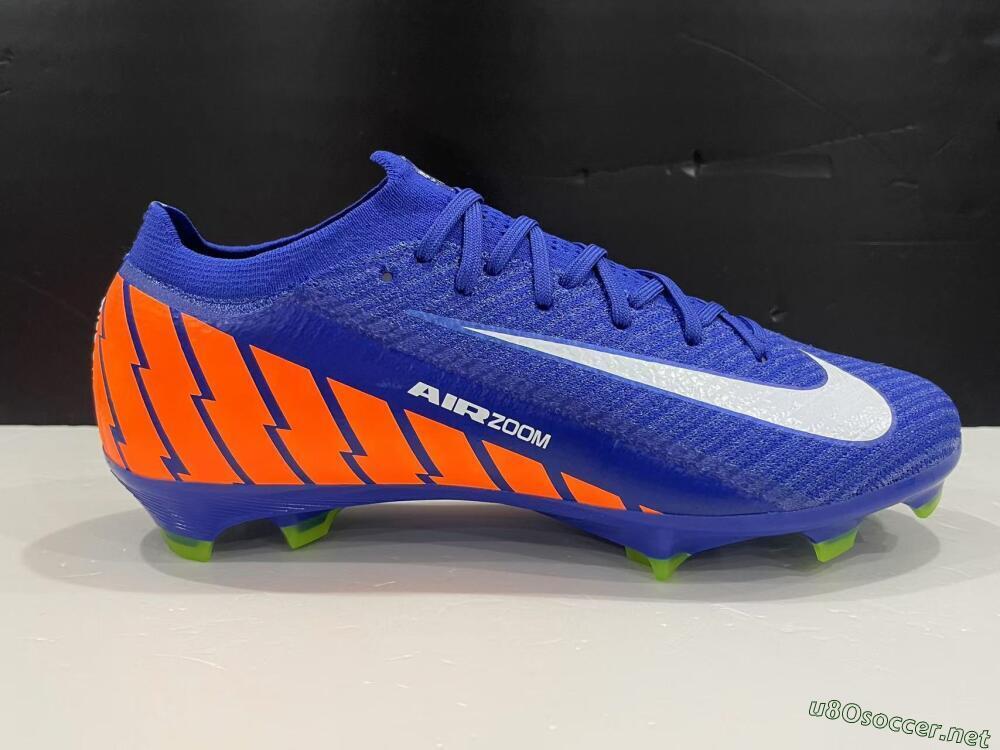 Men's Nike Air Zoom Mercurial Vapor 16 Elite FG Football Boots - Blue/White/Orange