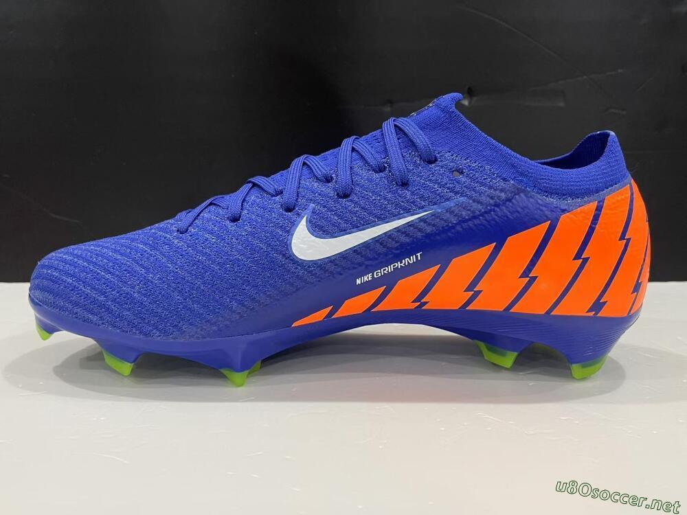 Men's Nike Air Zoom Mercurial Vapor 16 Elite FG Football Boots - Blue/White/Orange