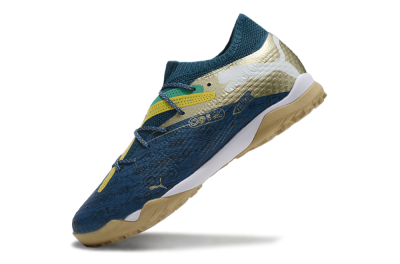 Men's Puma x Neymar Future 7 Ultimate bna TF Football Shoes - Blue/Yellow/Green