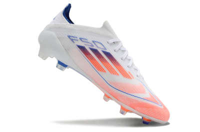 Unisex Adidas F50 Elite Football Boots - Pink/White/Blue