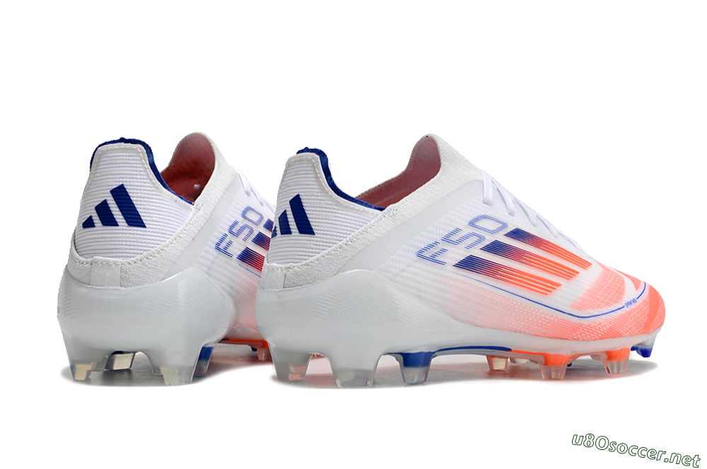 Unisex Adidas F50 Elite Football Boots - Pink/White/Blue 7