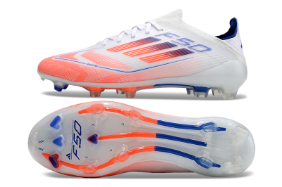 Unisex Adidas F50 Elite Football Boots - Pink/White/Blue