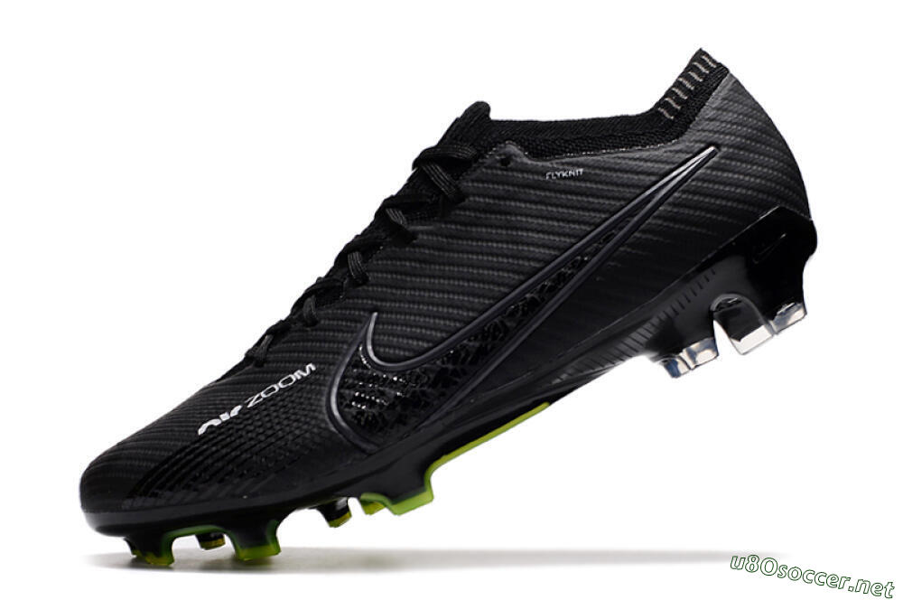 Women's Nike Air Zoom Mercurial Vapor 15 Elite FG Football Boots - Black/White/Yellow 4