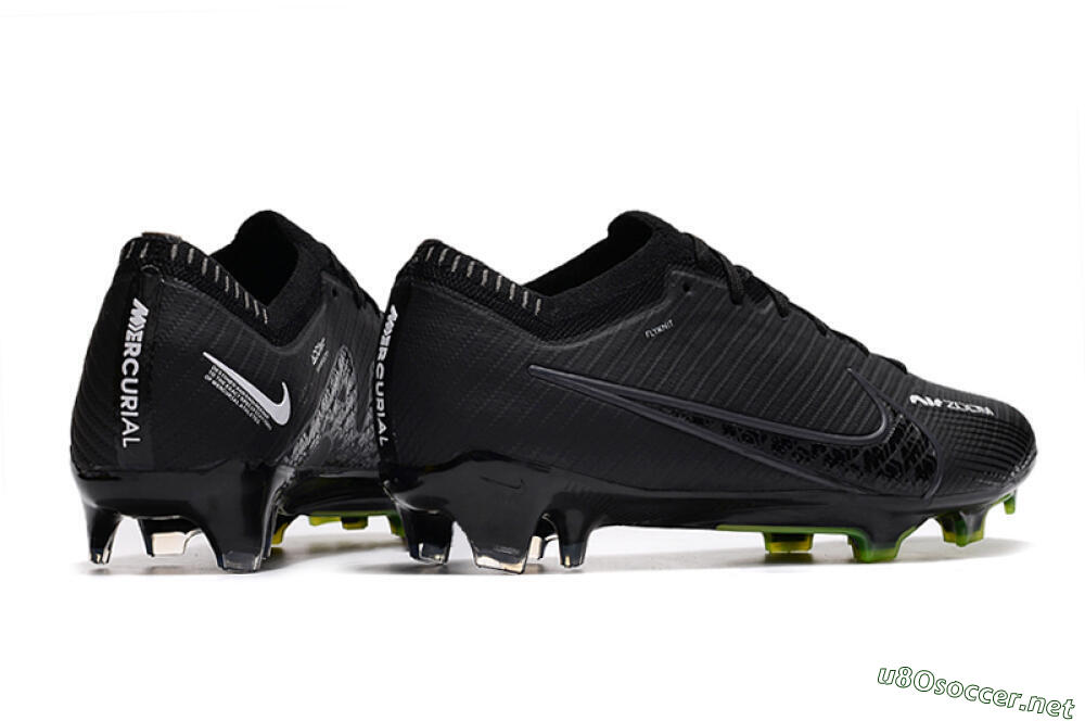 Women's Nike Air Zoom Mercurial Vapor 15 Elite FG Football Boots - Black/White/Yellow 5