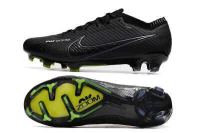 Women's Nike Air Zoom Mercurial Vapor 15 Elite FG Football Boots - Black/White/Yellow