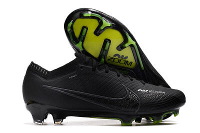 Women's Nike Air Zoom Mercurial Vapor 15 Elite FG Football Boots - Black/White/Yellow
