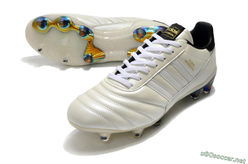 Men's Adidas Copa Mundial 21 FG Football Boots - Beige/Black/White 5