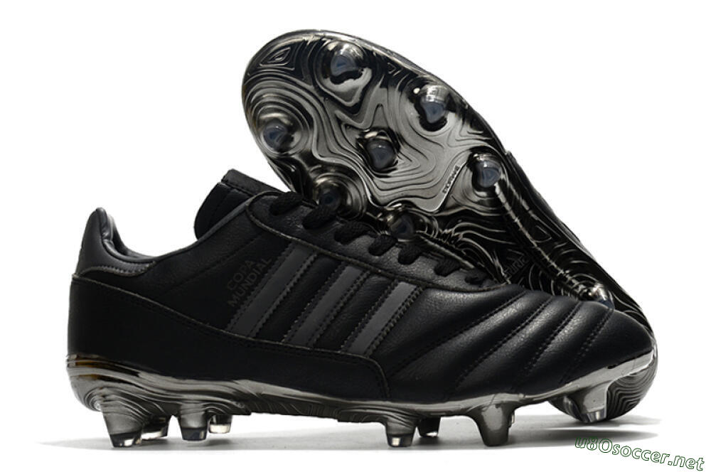 Men's Adidas Copa Mundial 21 FG Football Boots - Black/Silver 2