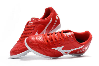 Men's Mizuno Morelia Neo TF Football Shoes - Red/White