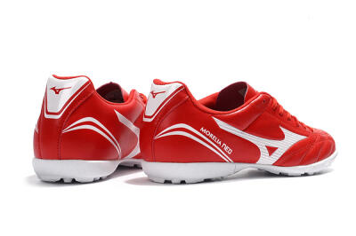 Men's Mizuno Morelia Neo TF Football Shoes - Red/White