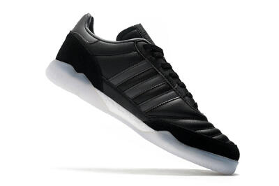 Men's Adidas Copa Mundial IC Football Shoes - Black/White