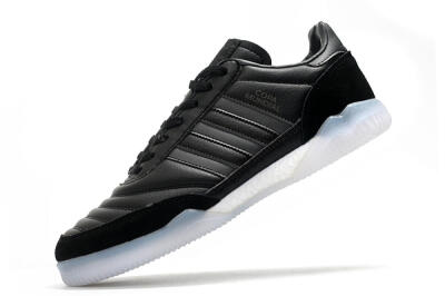 Men's Adidas Copa Mundial IC Football Shoes - Black/White