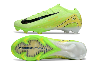 Unisex Nike Air Zoom Mercurial Vapor 16 Elite FG Football Boots - Green/Black/Yellow