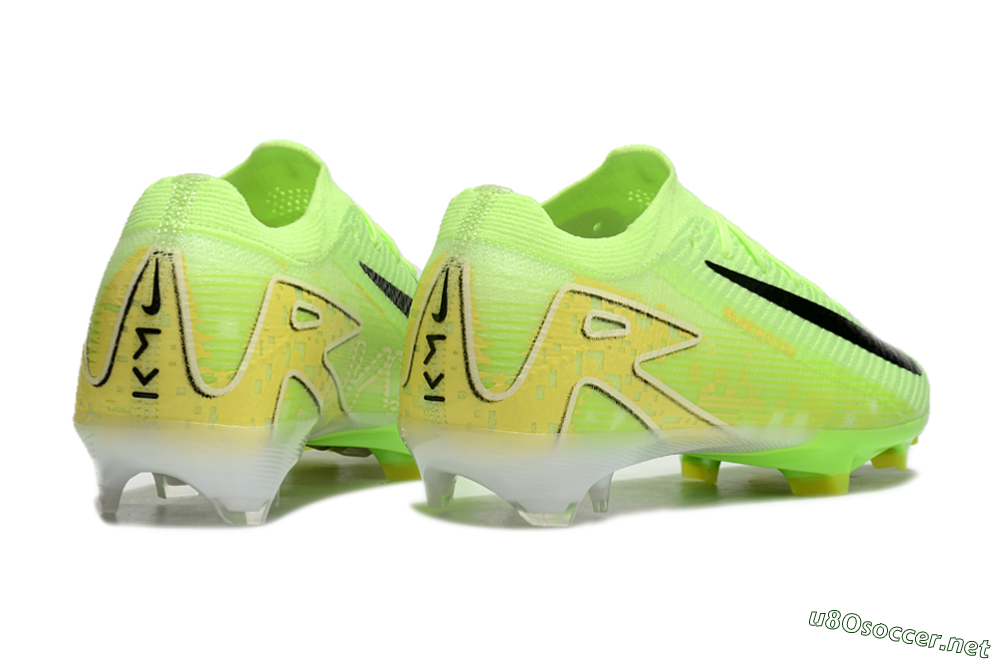 Unisex Nike Air Zoom Mercurial Vapor 16 Elite FG Football Boots - Green/Black/Yellow 6