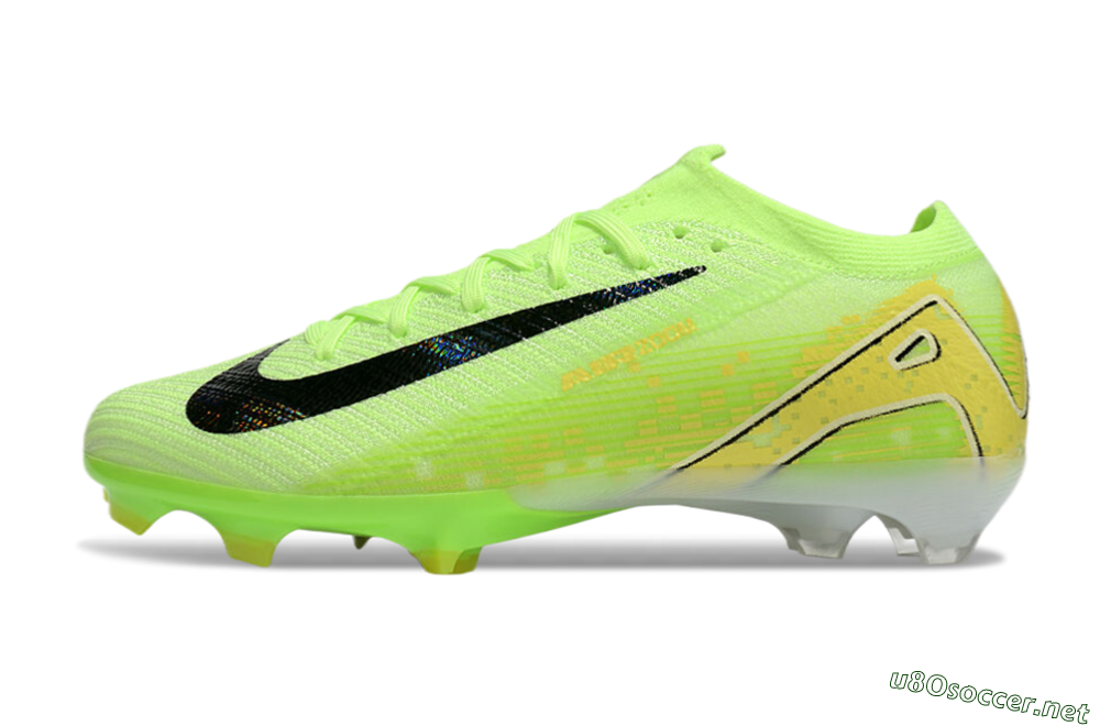 Unisex Nike Air Zoom Mercurial Vapor 16 Elite FG Football Boots - Green/Black/Yellow 0