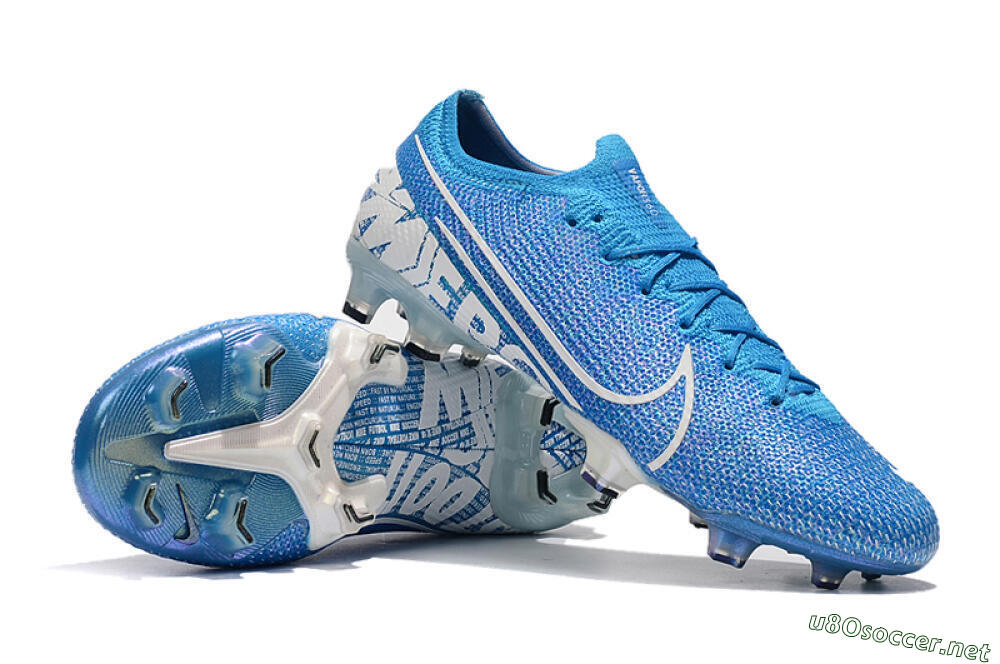 Men's Nike Mercurial Vapor 13 Elite FG Football Boots - Blue/White 4