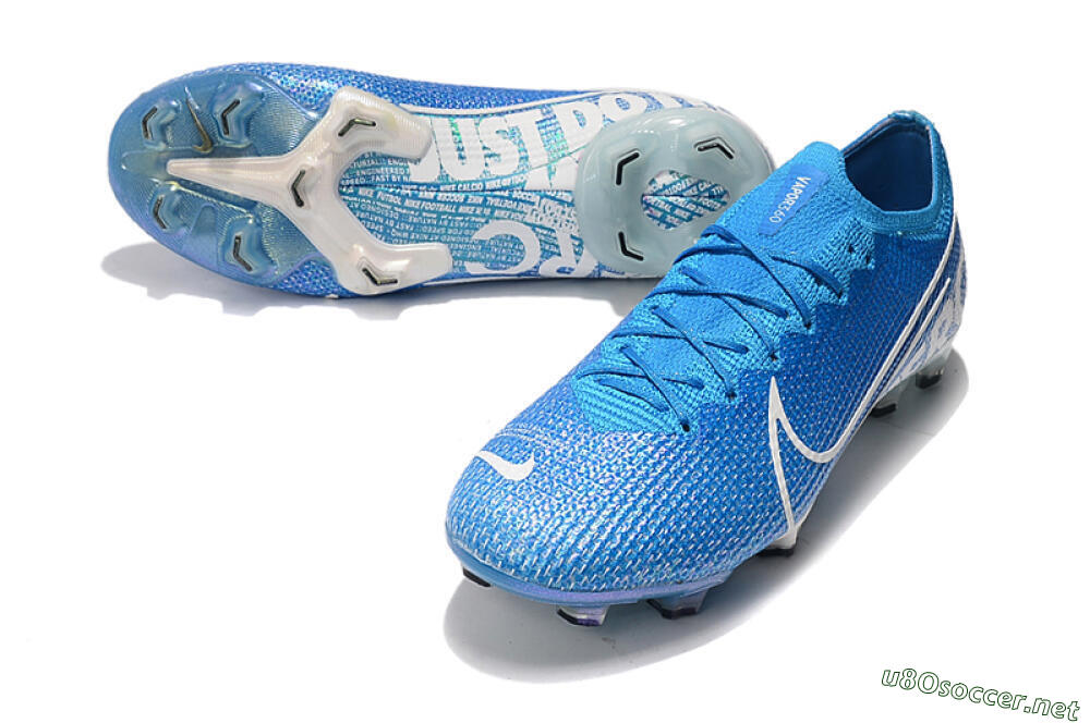 Men's Nike Mercurial Vapor 13 Elite FG Football Boots - Blue/White 3
